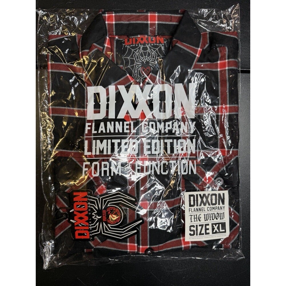 Dixxon Flannel Widow Flannel. Men's X-Large - New In Bag With Tags.